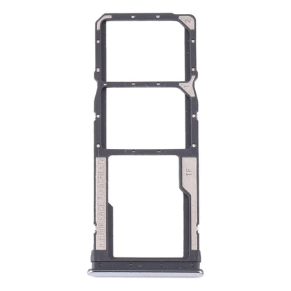 SIM Card Tray + SIM Card Tray + Micro SD Card Tray for Xiaomi Redmi Note 8T / Redmi Note 8 (Silver)