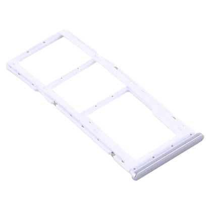 SIM Card Tray + SIM Card Tray + Micro SD Card Tray for Xiaomi Redmi Note 9S / Redmi Note 9 Pro Max / Redmi Note 9 Pro India / Note 10 Lite(Silver)
