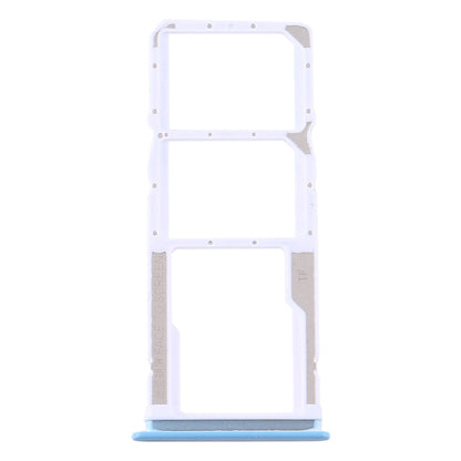 SIM Card Tray + SIM Card Tray + Micro SD Card Tray for Xiaomi Redmi 10X 4G / Redmi Note 9(White)