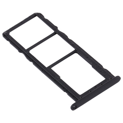 SIM Card Tray + SIM Card Tray + Micro SD Card Tray for Huawei Y6s (2019) (Black)