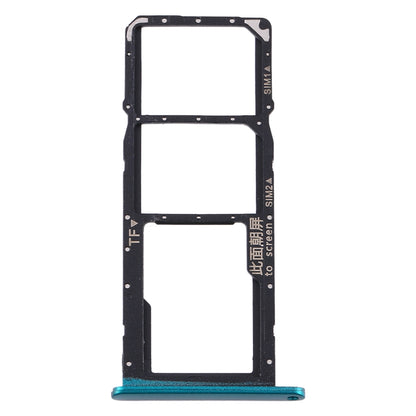 SIM Card Tray + SIM Card Tray + Micro SD Card Tray for Huawei Y6s (2020) (Green)