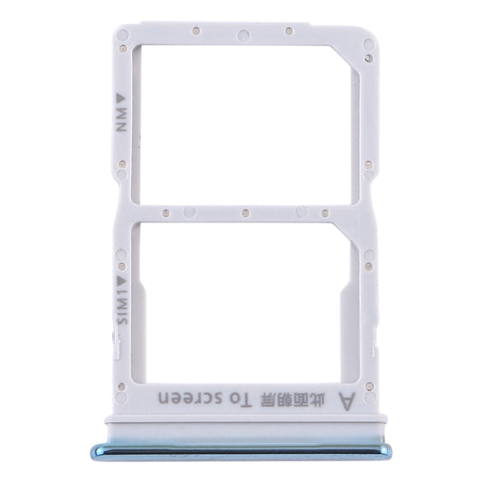 SIM Card Tray + NM Card Tray for Huawei P Smart 2020 (Baby Blue)