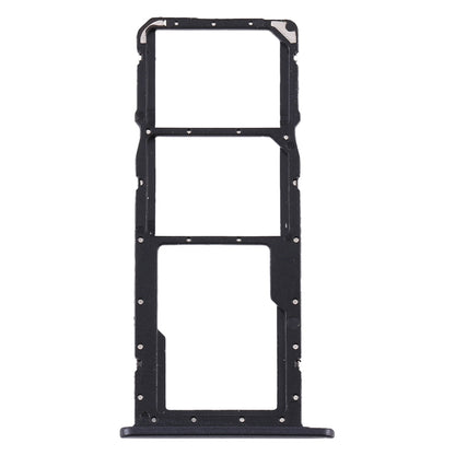 SIM Card Tray + SIM Card Tray + Micro SD Card Tray for Huawei Y6 Pro (2019) (Black)
