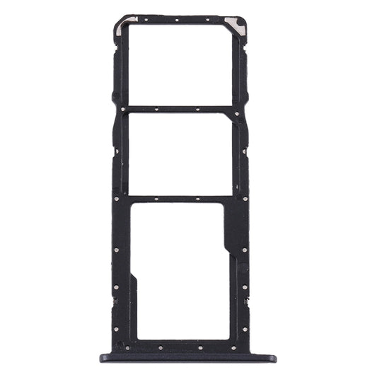SIM Card Tray + SIM Card Tray + Micro SD Card Tray for Huawei Y6 Pro (2019) (Black)