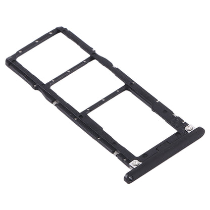 SIM Card Tray + SIM Card Tray + Micro SD Card Tray for Huawei Enjoy Max (Black)