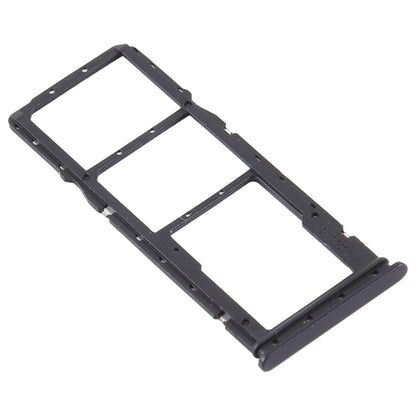 SIM Card Tray + SIM Card Tray + Micro SD Card Tray for Xiaomi Redmi 9A/Redmi 9C(Black)