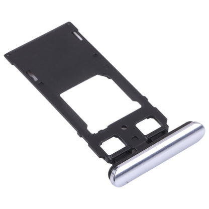 SIM Card Tray + SIM Card Tray / Micro SD Card Tray for Sony Xperia 1 / Xperia XZ4 (Grey)