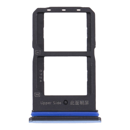 For Vivo Y70s V2002A SIM Card Tray + SIM Card Tray (Silver)