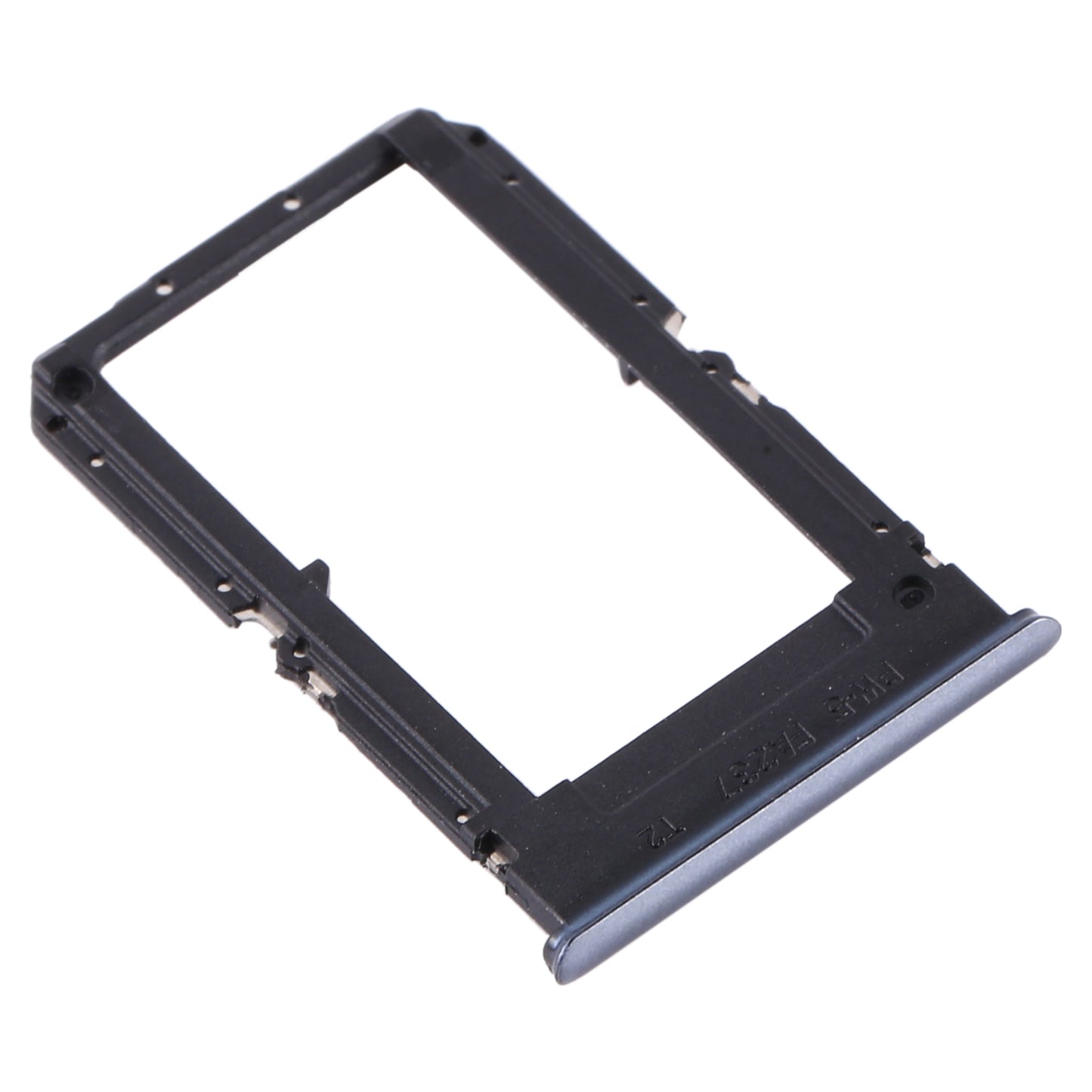 For OPPO Reno4 SE/A93 4G/OPPO Reno4 F/Reno4 Lite/F17 Pro PEAT00 PEAM00 SIM Card Tray + SIM Card Tray (Black)