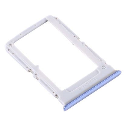 For OPPO Reno4 SE/A93 4G/OPPO Reno4 F/Reno4 Lite/F17 Pro PEAT00 PEAM00 SIM Card Tray + SIM Card Tray (Silver)