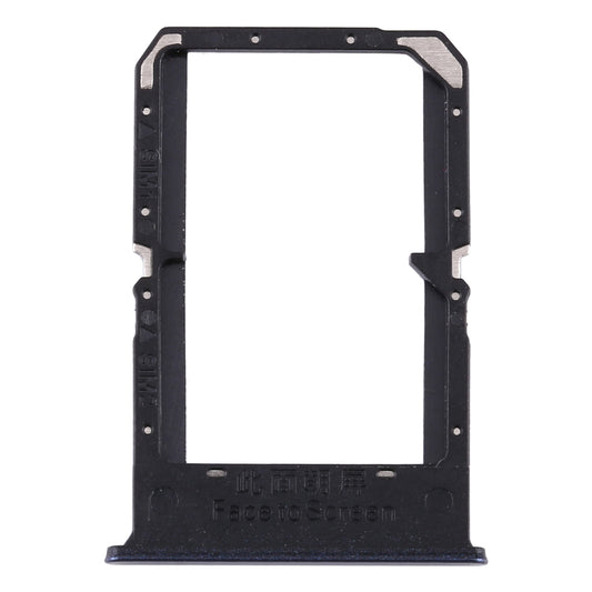 For OPPO A72 5G / K7X 5G / A53 5G SIM Card Tray + SIM Card Tray(Black)