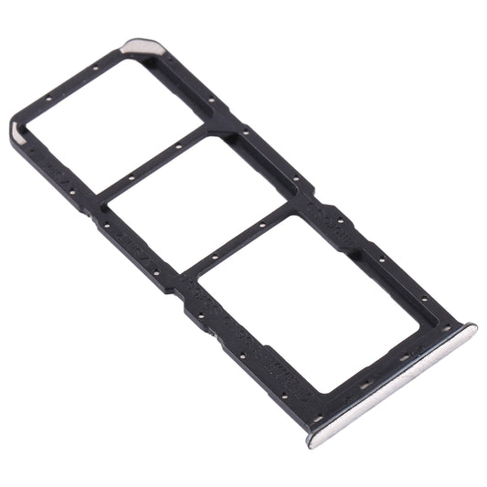 For OPPO A91/F15/Reno3 4G/Reno3 Youth CPH2001 CPH2021 PCPM00 SIM Card Tray + SIM Card Tray + Micro SD Card Tray(Gold)