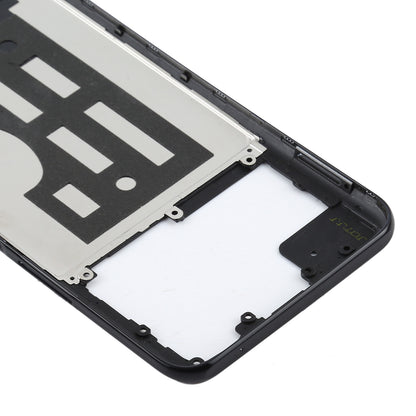 For Vivo Y70s Middle Frame Bezel Plate(Black)