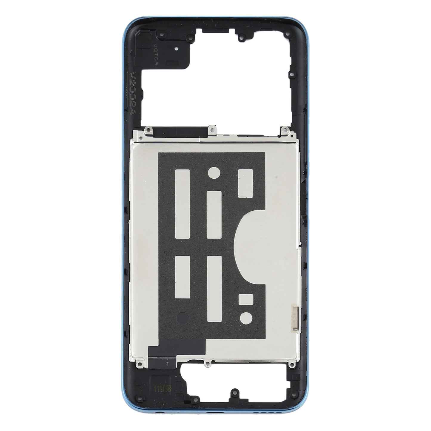 For Vivo Y70s Middle Frame Bezel Plate(Blue)