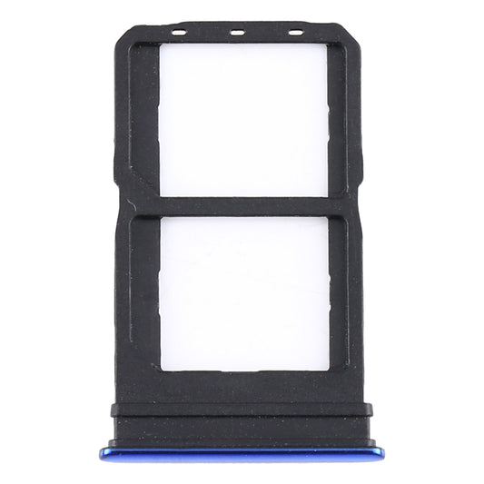 For Vivo iQOO Neo V1914A SIM Card Tray + SIM Card Tray (Blue)