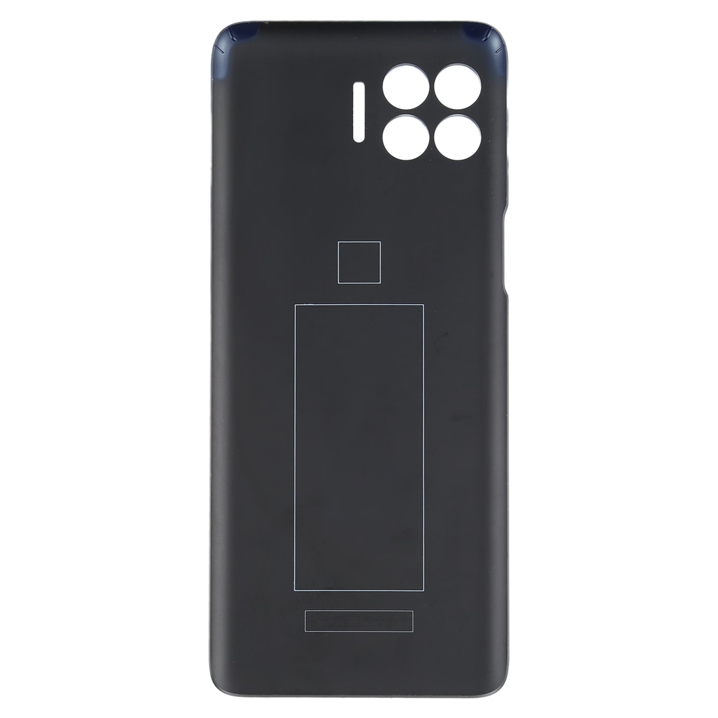 Battery Back Cover for Motorola One 5G UW / One 5G / Moto G 5G Plus / XT2075 XT2075-2 XT2075-3(Blue)