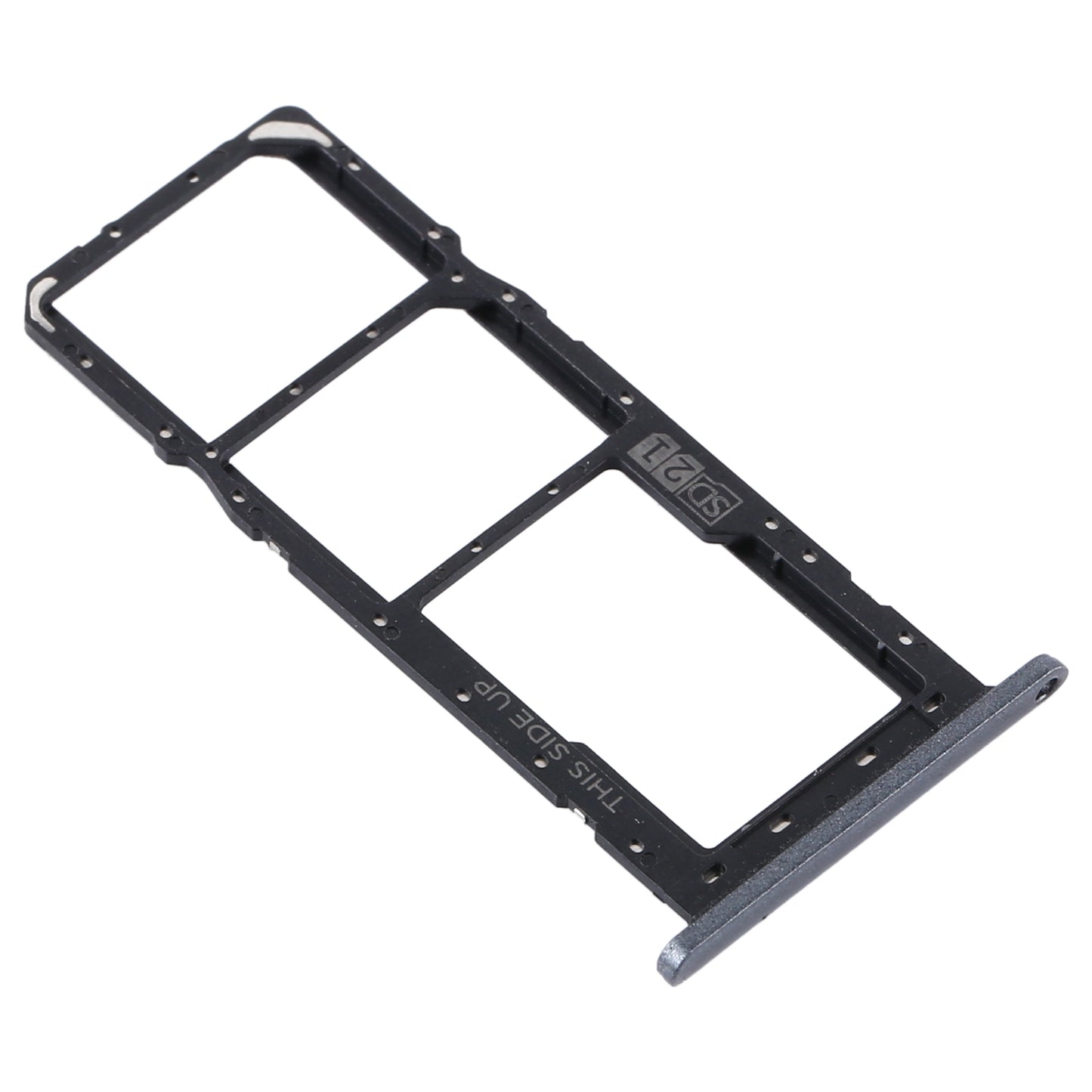 SIM Card Tray + SIM Card Tray + Micro SD Card Tray for Motorola Moto E6 Plus/Moto E6s (2020)/AGA0004/PAGA0004IN/PAGA0033IN/PAGA0033 (Grey)