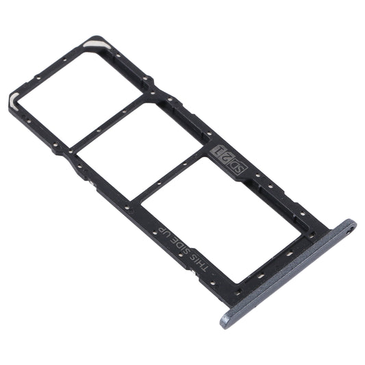 SIM Card Tray + SIM Card Tray + Micro SD Card Tray for Motorola Moto E6 Plus/Moto E6s (2020)/AGA0004/PAGA0004IN/PAGA0033IN/PAGA0033 (Grey)