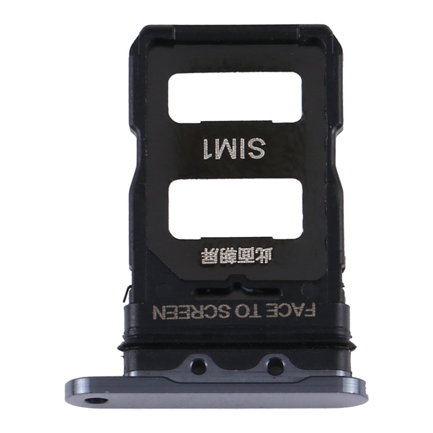 SIM Card Tray + SIM Card Tray for Xiaomi Mi 11 (Black)
