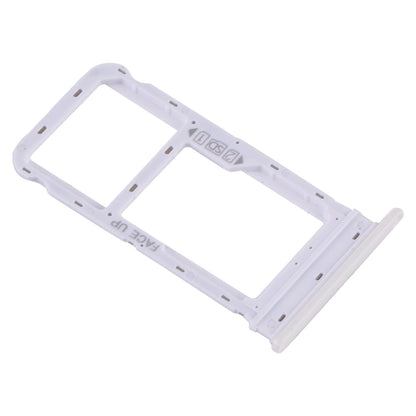 SIM Card Tray + Micro SD Card Tray for Motorola Moto G8 (White)