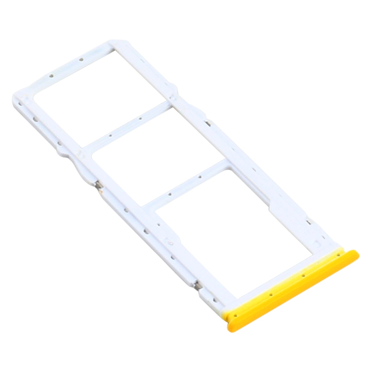 SIM Card Tray + SIM Card Tray + Micro SD Card Tray for Xiaomi Poco M3 M2010J19CG M2010J19CI (Yellow)