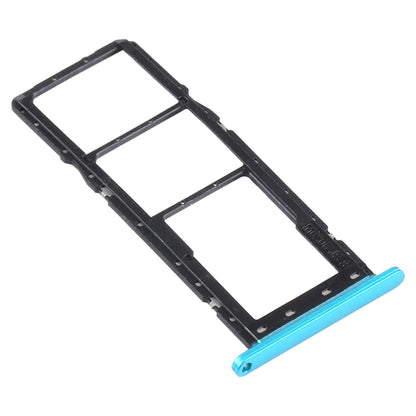 SIM Card Tray + SIM Card Tray + Micro SD Card Tray for Motorola Moto G8 Power Lite (Green)