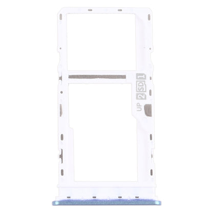 SIM Card Tray + SIM Card Tray / Micro SD Card Tray for Motorola Moto G10 XT2127-2 (Grey)