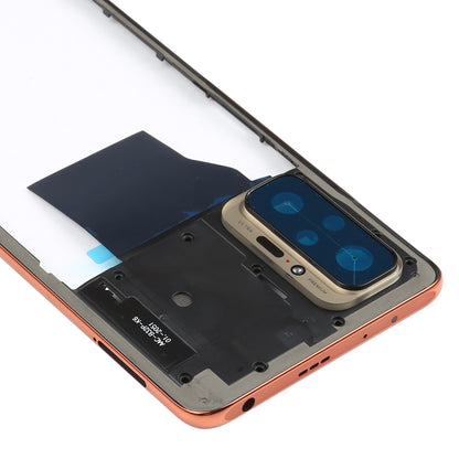 Original Middle Frame Bezel Plate for Xiaomi Redmi Note 10 Pro Max / Redmi Note 10 Pro / Redmi Note 10 Pro (India)  M2101K6P M2101K6G M2101K6I(Gold)