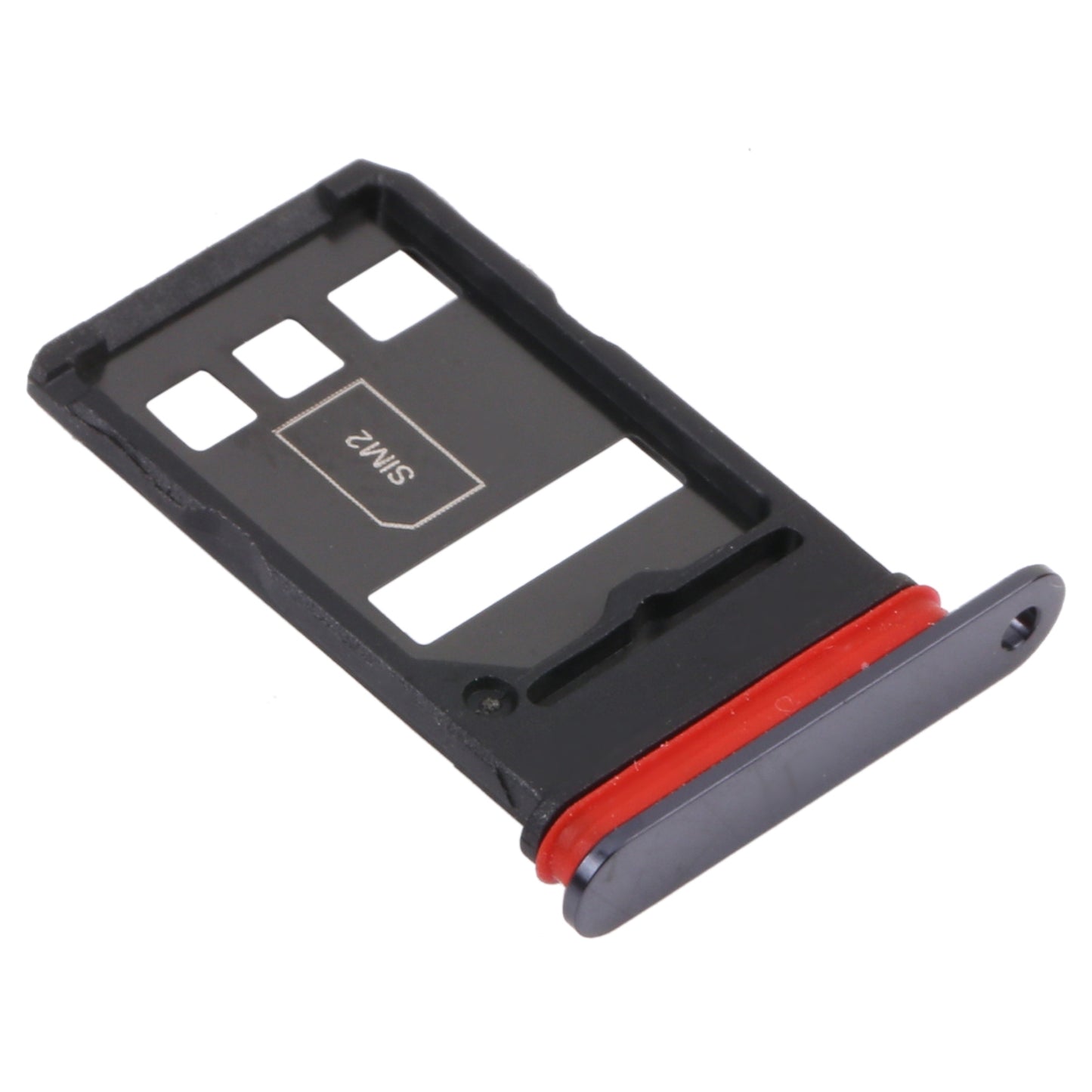 SIM Card Tray + SIM Card Tray for Honor V40 5G(Black)