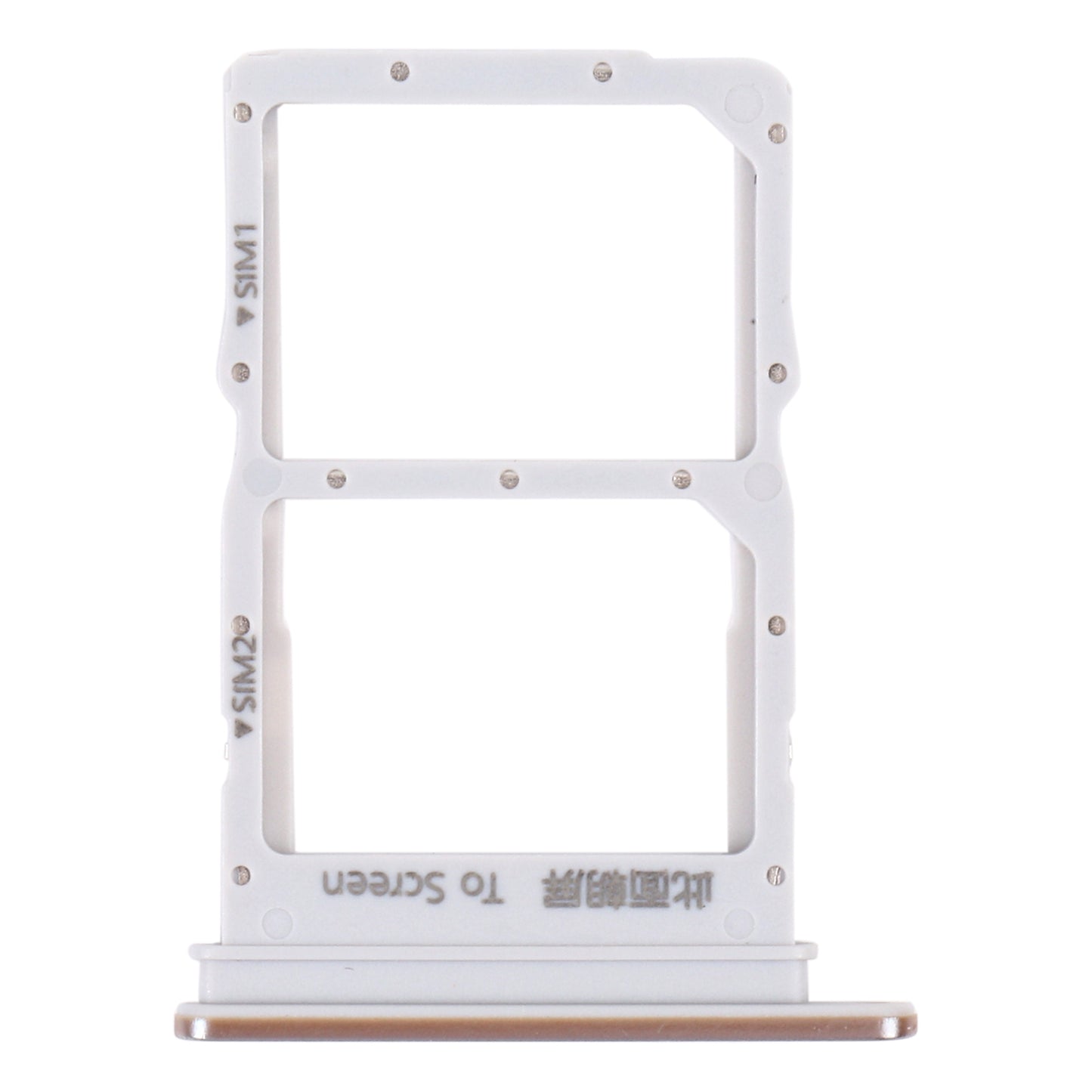SIM Card Tray + SIM Card Tray for Huawei Nova 8 5G (Silver)