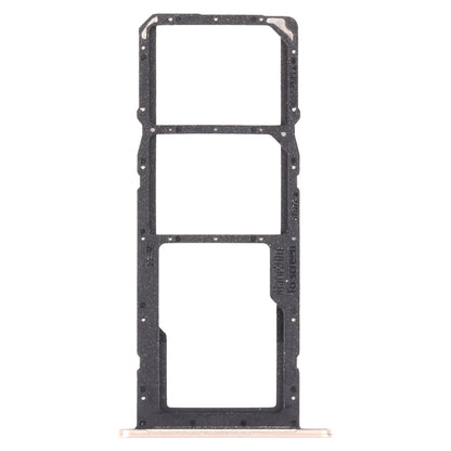 SIM Card Tray + SIM Card Tray + Micro SD Card Tray for Huawei Enjoy 20 SE 4G(Gold)