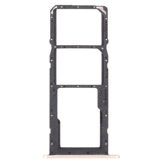 SIM Card Tray + SIM Card Tray + Micro SD Card Tray for Huawei Enjoy 20 SE 4G(Gold)