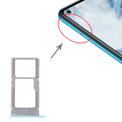 SIM Card Tray + SIM Card Tray / Micro SD Card Tray for Huawei Maimang 9 (Green)