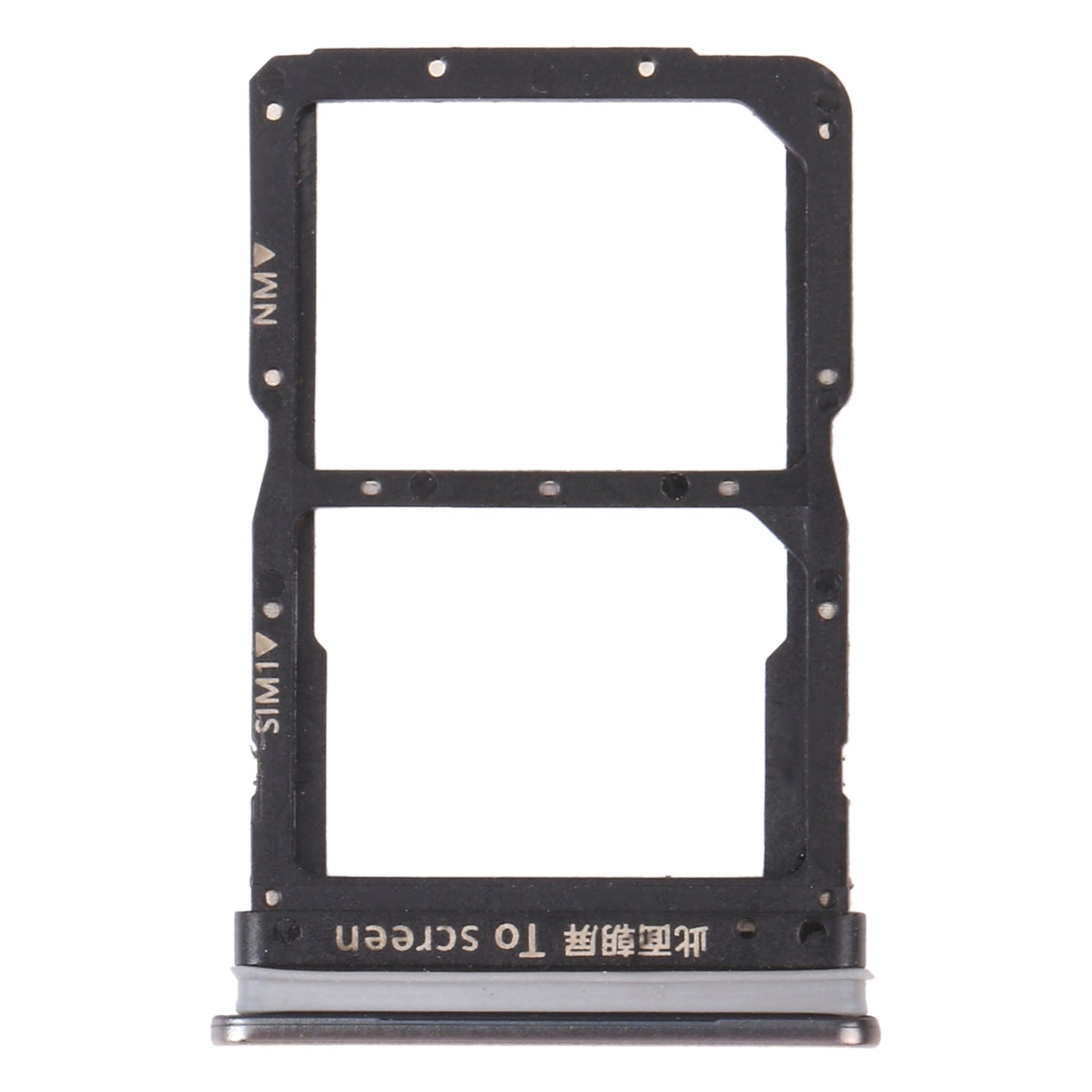 SIM Card Tray + NM Card Tray for Huawei Enjoy 20 Pro (Gold)
