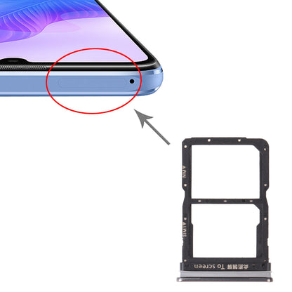 SIM Card Tray + NM Card Tray for Huawei Enjoy 20 Pro (Gold)