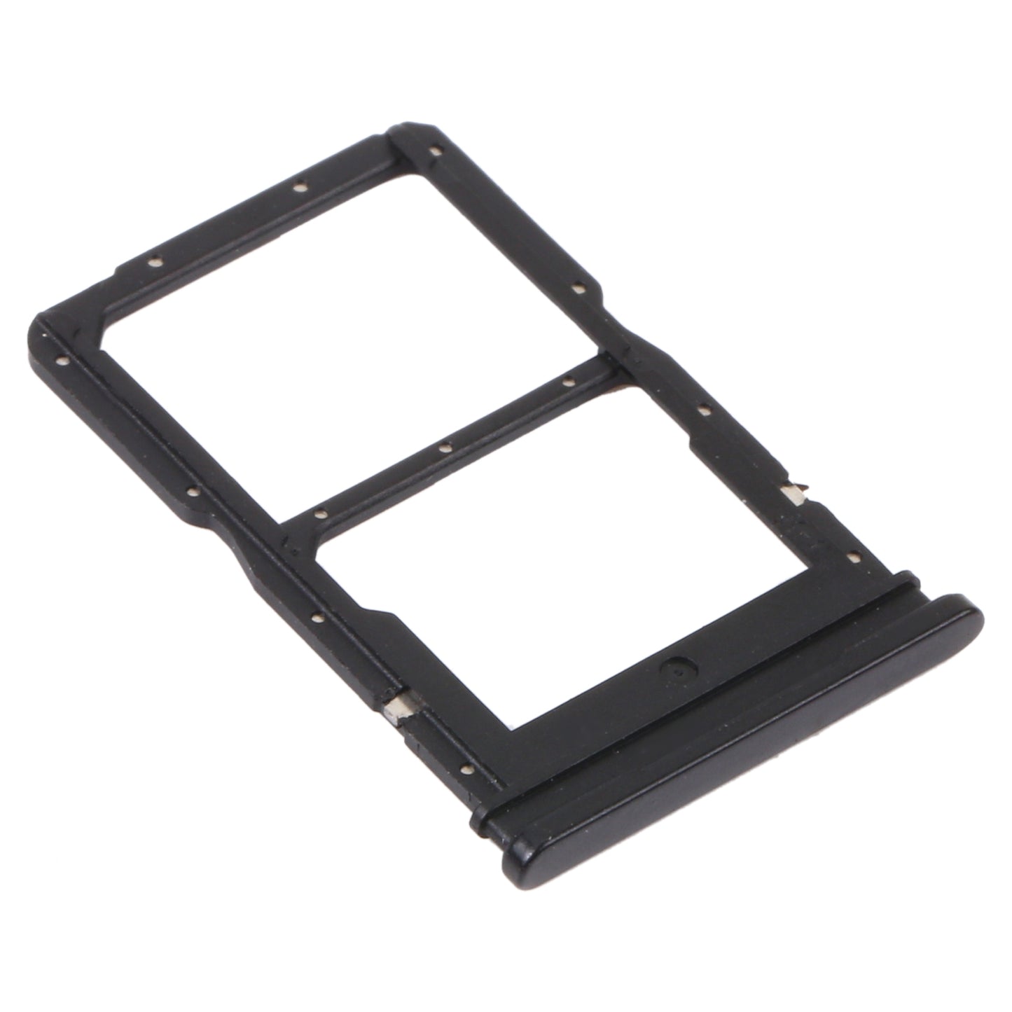 SIM Card Tray + NM Card Tray for Huawei P Smart S (Black)