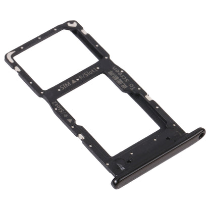 SIM Card Tray + SIM Card Tray / Micro SD Card Tray for Honor 9S (Black)