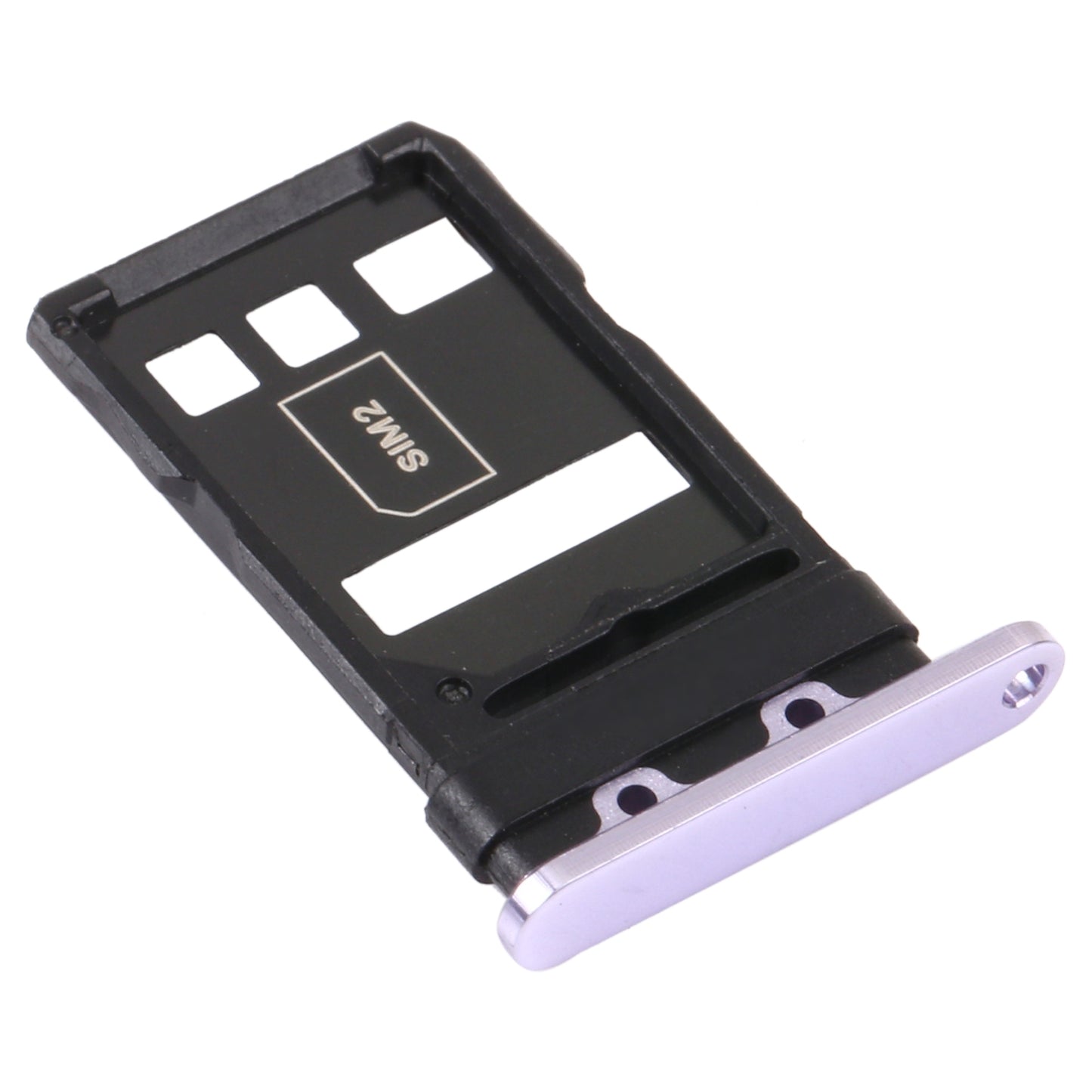 SIM Card Tray + SIM Card Tray for Huawei Nova 7 Pro 5G (Space Silver)