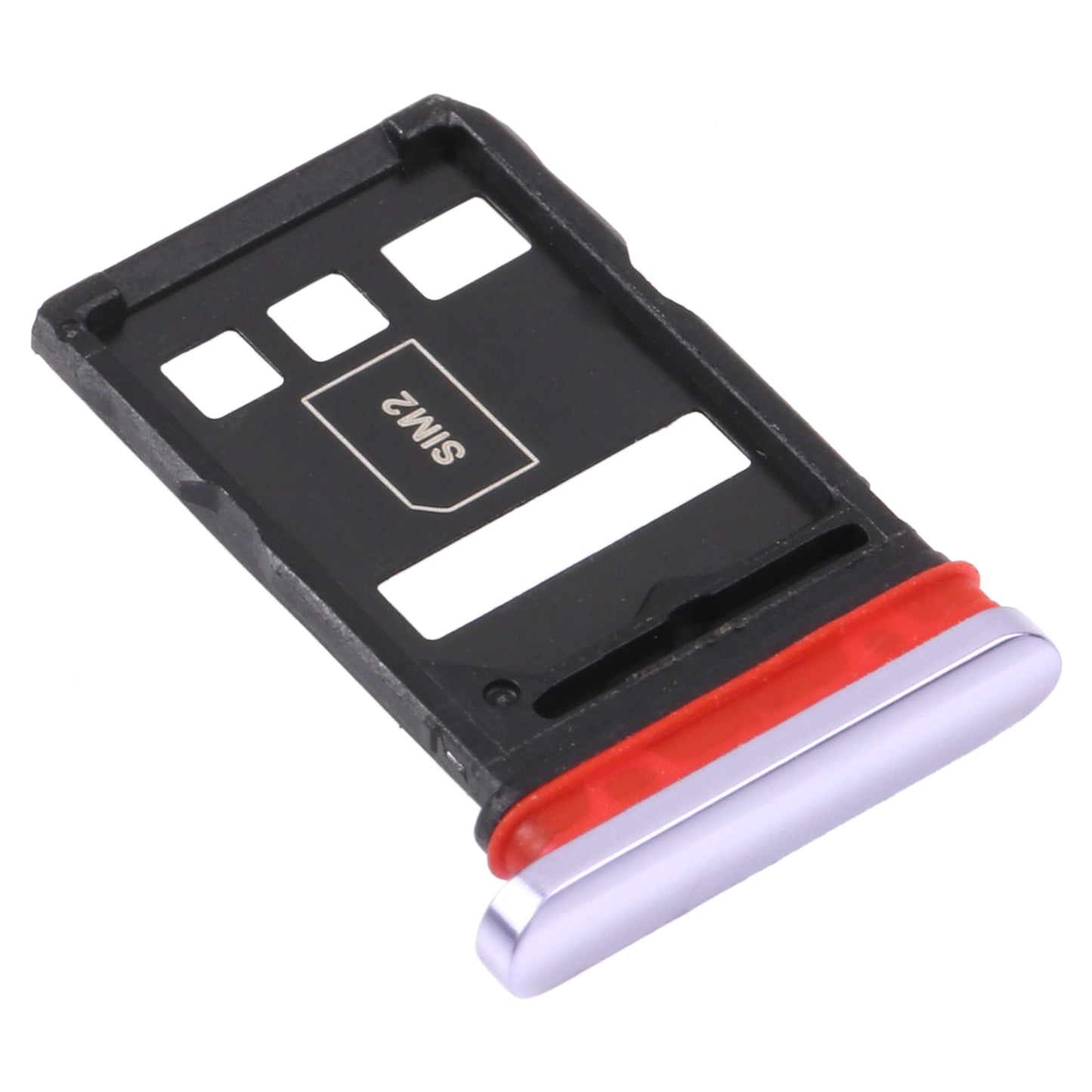 SIM Card Tray + SIM Card Tray for Huawei Nova 7 5G (Silver)