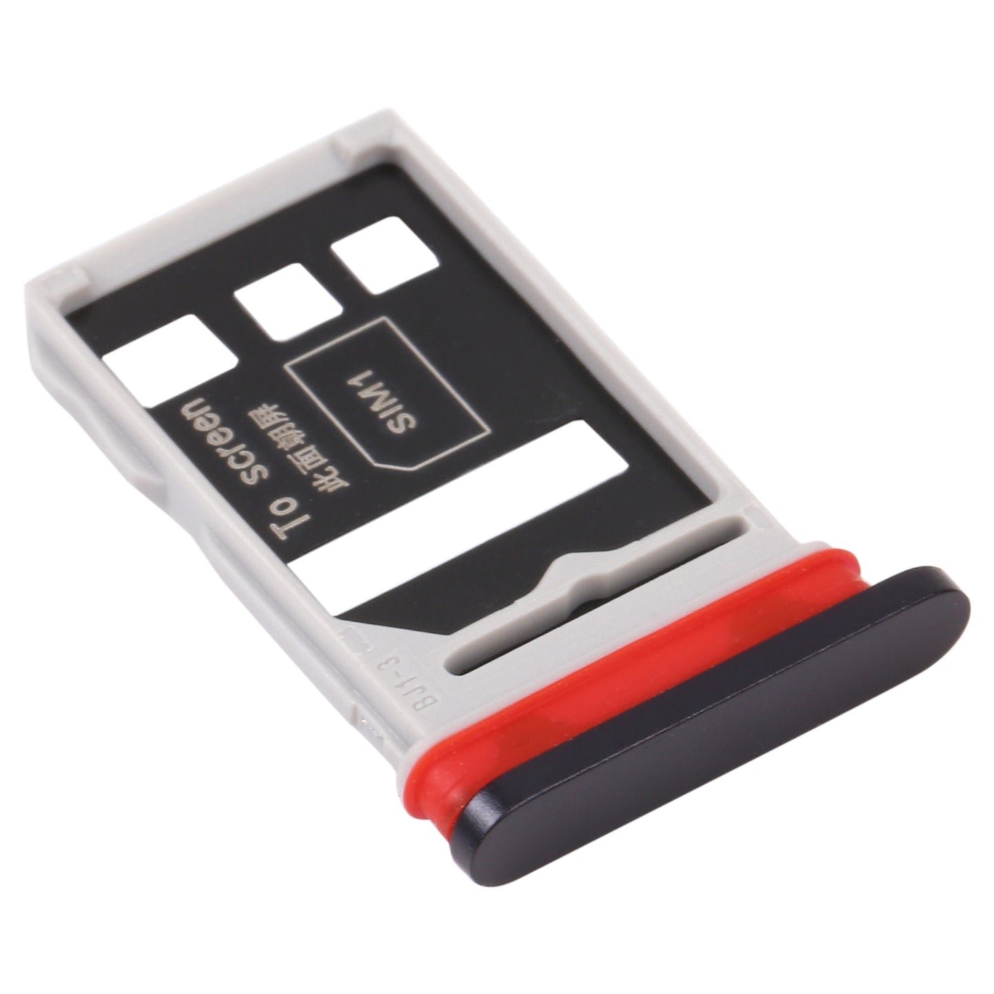 SIM Card Tray + SIM Card Tray for Honor 30 (Black)