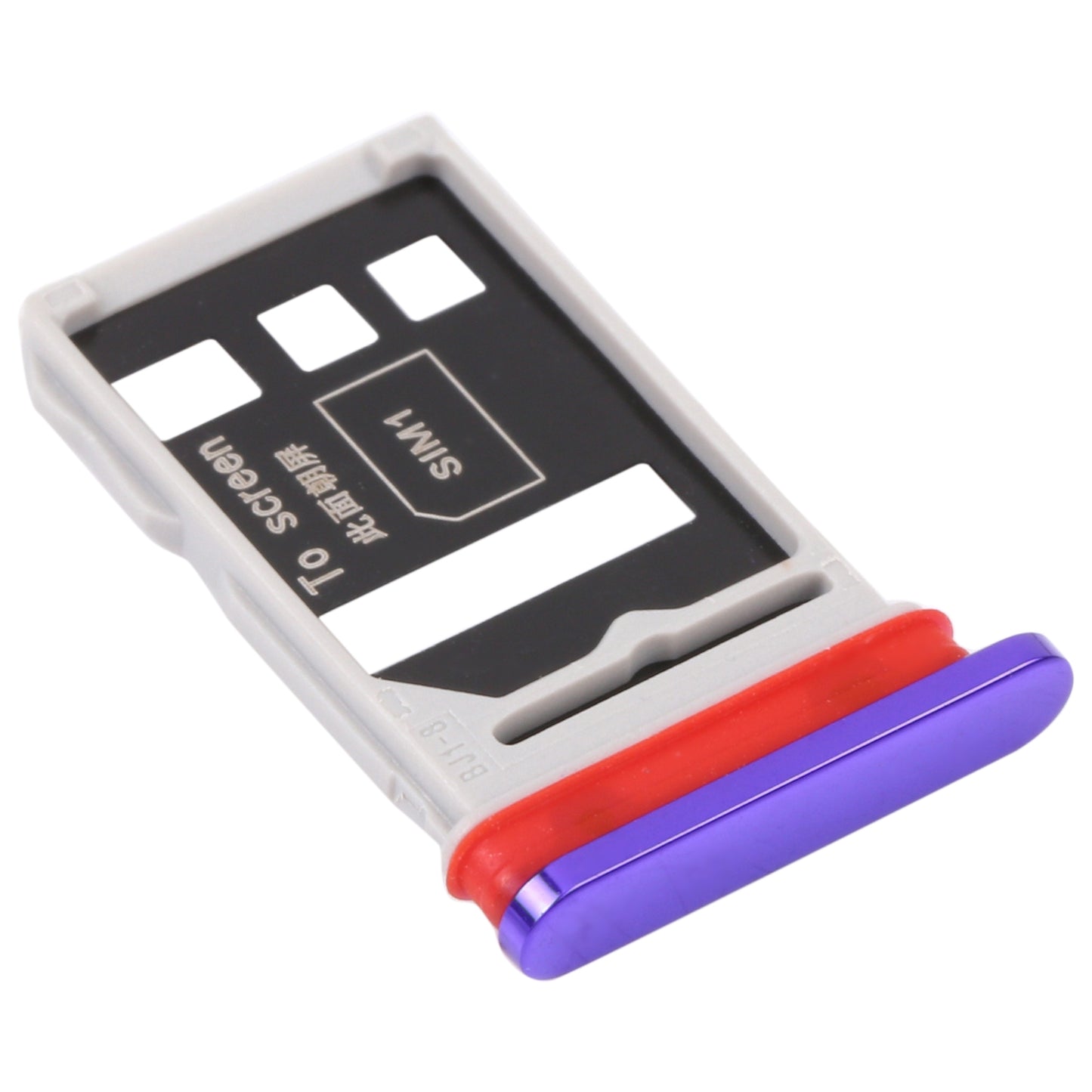 SIM Card Tray + SIM Card Tray for Honor 30 (Purple)