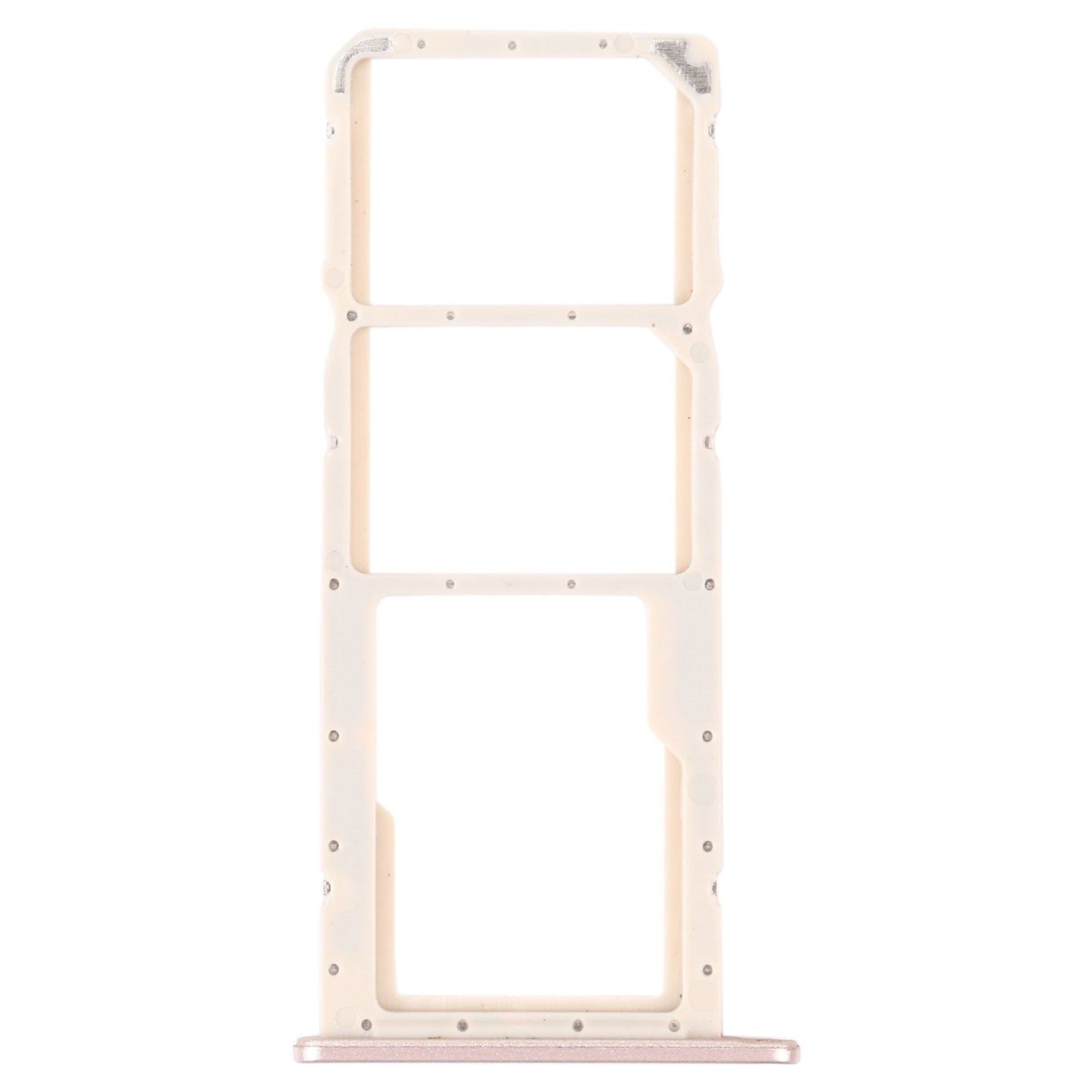 SIM Card Tray + SIM Card Tray + Micro SD Card Tray for Honor 8A 2020 (Gold)