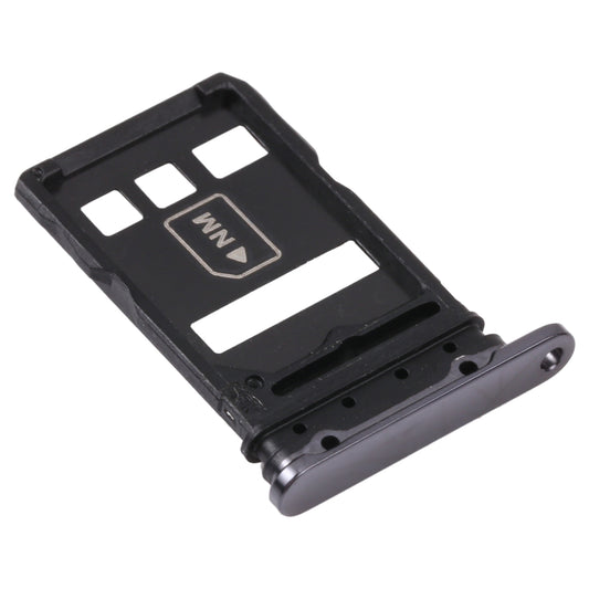 SIM Card Tray + NM Card Tray for Huawei P40 Pro (Black)