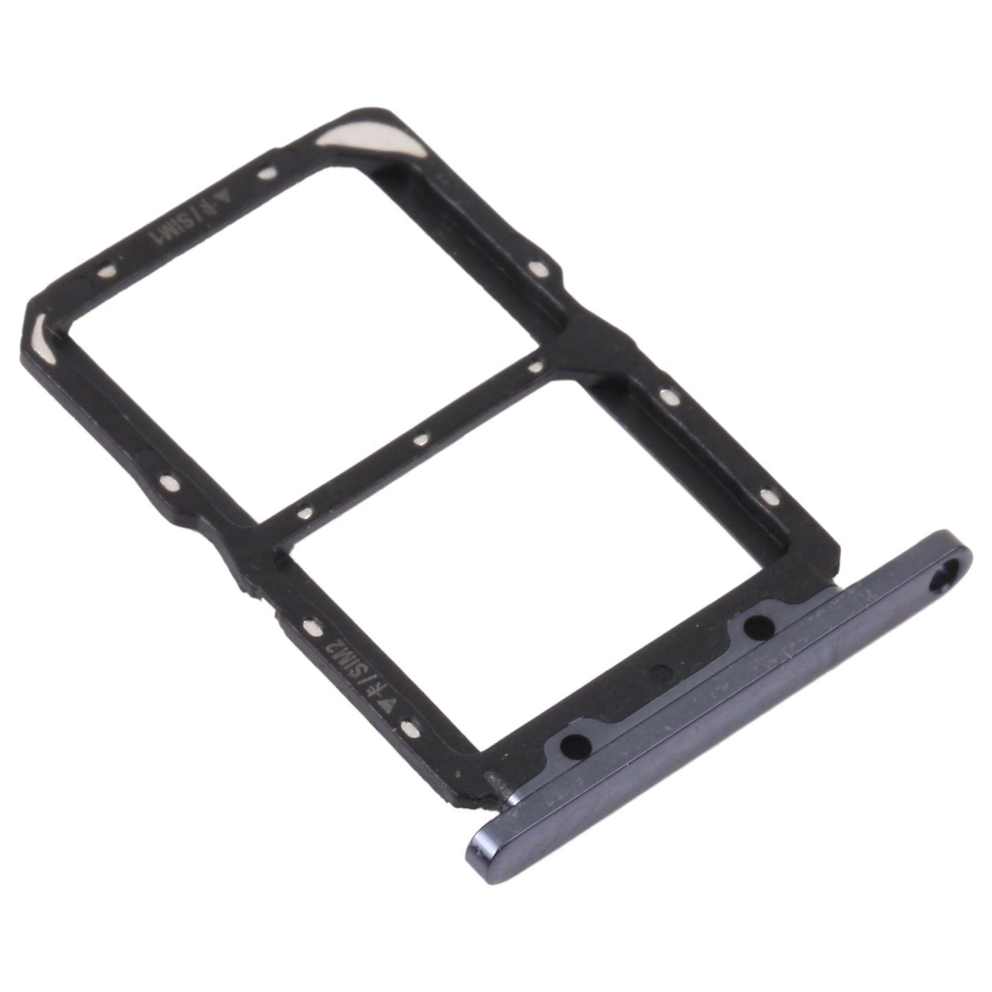 SIM Card Tray + SIM Card Tray for Huawei Nova 5T (Black)