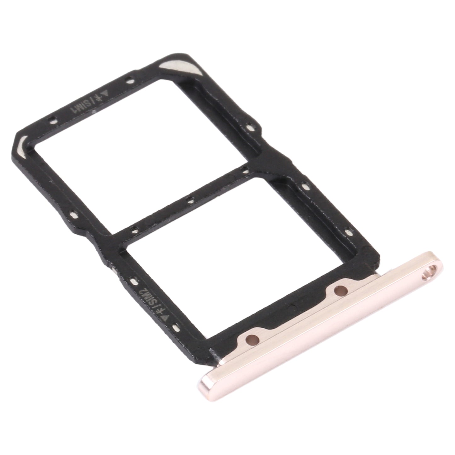 SIM Card Tray + SIM Card Tray for Huawei Nova 5T (Silver)