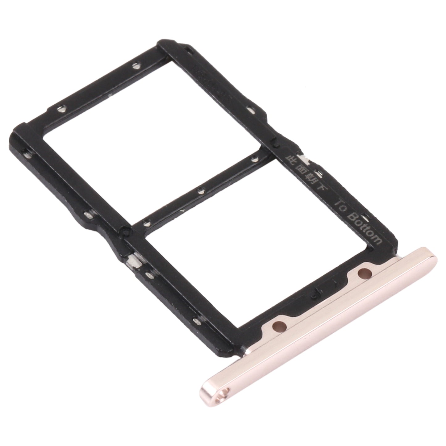 SIM Card Tray + SIM Card Tray for Huawei Nova 5T (Silver)