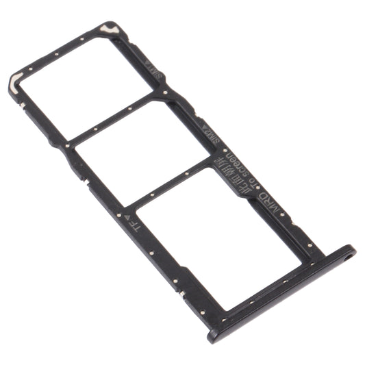 SIM Card Tray + SIM Card Tray + Micro SD Card Tray for Huawei Enjoy 9e (Black)