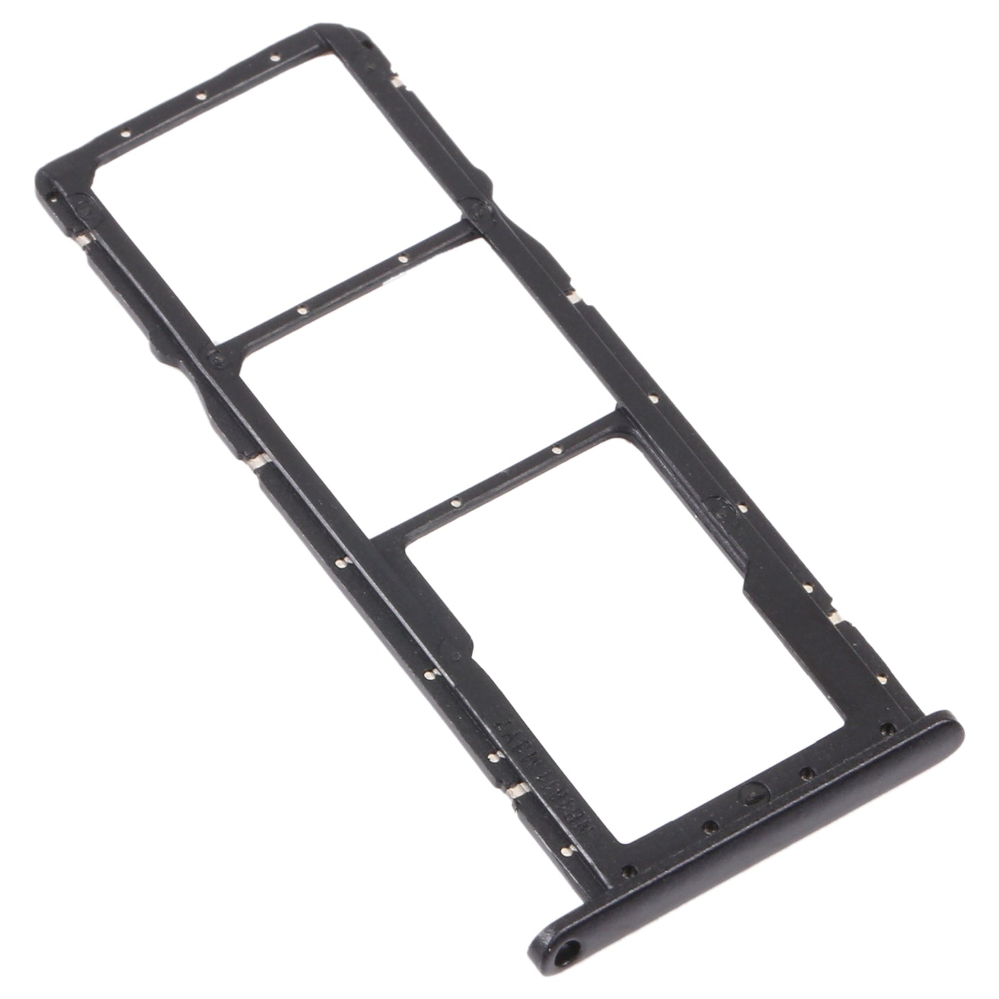 SIM Card Tray + SIM Card Tray + Micro SD Card Tray for Huawei Enjoy 9e (Black)