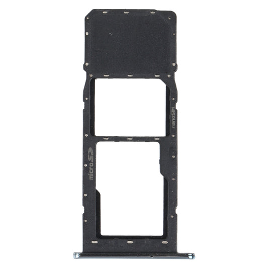 SIM Card Tray + Micro SD Card Tray for LG K61 LMQ630EAW, LM-Q630 (Blue)
