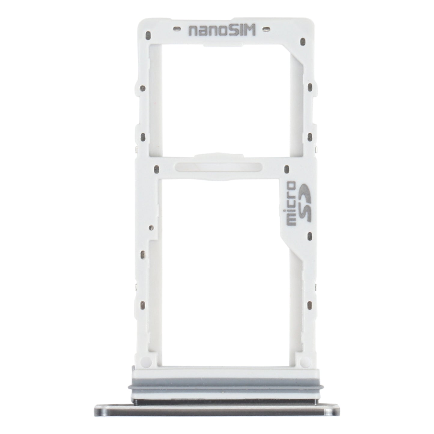 SIM Card Tray + SIM Card Tray / Micro SD Card Tray for LG Velvet 5G LM-G900N LM-G900EM LM-G900 LM-G900TM (Black)